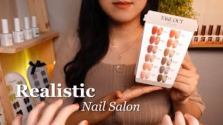 ASMR The MOST Relaxing Nail Salon / Fall Nails Design🍂 Layered Sounds (No Talking) screenshot 5