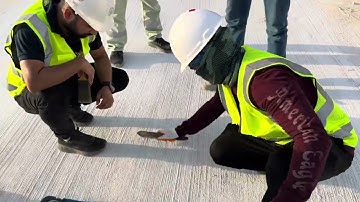 How to Conduct a Sand Patch Test | Pavement Macrotexture Evaluation#Surface Texture Measurement 