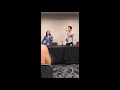 Todd Haberkorn and Cherami Leigh Fairy Tail panel Matsuricon 2018