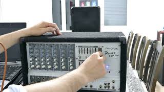 Phonic Power Pod 740 powered mixer.