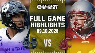 🔴LIVE🔴Utah State Aggies Vs State Cougars Full Game Highlights Oct 09, 2026 NCAA COLLEGE FOOTBALL 27