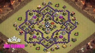 How to 3-Star popular internet base in clash of clans [The Flower] screenshot 5