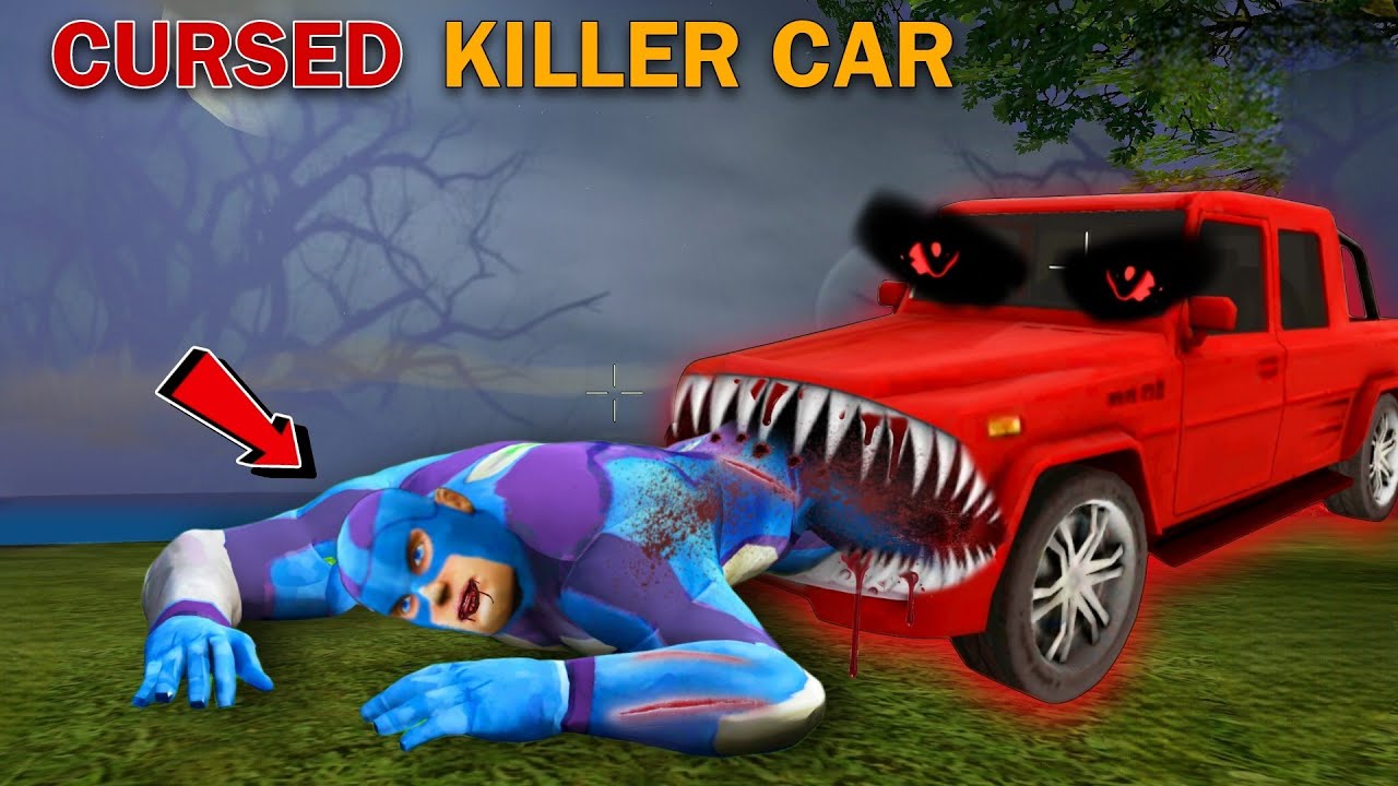 Cursed Killer Car Again Attack To Rope Hero Friend's | Tipson | Rope Hero Vice Town |Black Spider2.0