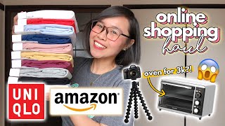 UNBOXING ALL THE THINGS I BOUGHT ONLINE (Amazon, UNIQLO and more!) | Relisa Abaca
