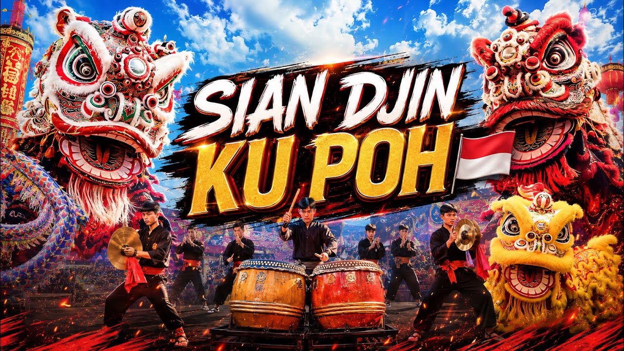MUSIK TAMBUR BARONGSAI SIAN DJIN KU POH 🇲🇨 | BARONGSAI INTERNATIONAL COMPETITION
