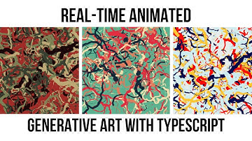 TypeScript Live Coding for Real Time Animated Generative Art (2020)