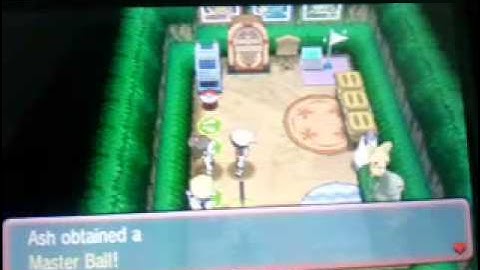 Omega Ruby & Alpha Sapphire - Super Secret Base: MASTERBALL!