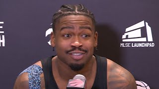 Jamal Shead Postgame Interview - Cavs vs Raptors | 2025-26 NBA Season