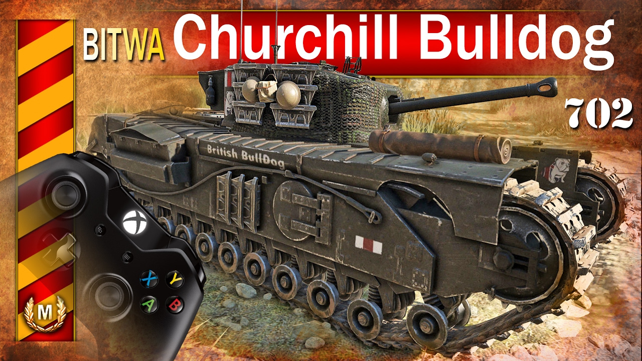 Churchill Bulldog - nowy premium - BITWA - World of Tanks - YouTube