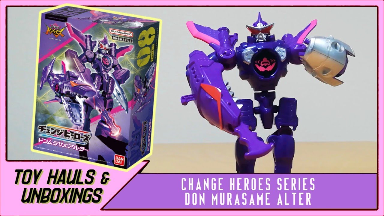 DON MURASAME ALTER CHANGE HEROES FIGURE (Donbrothers Unboxing