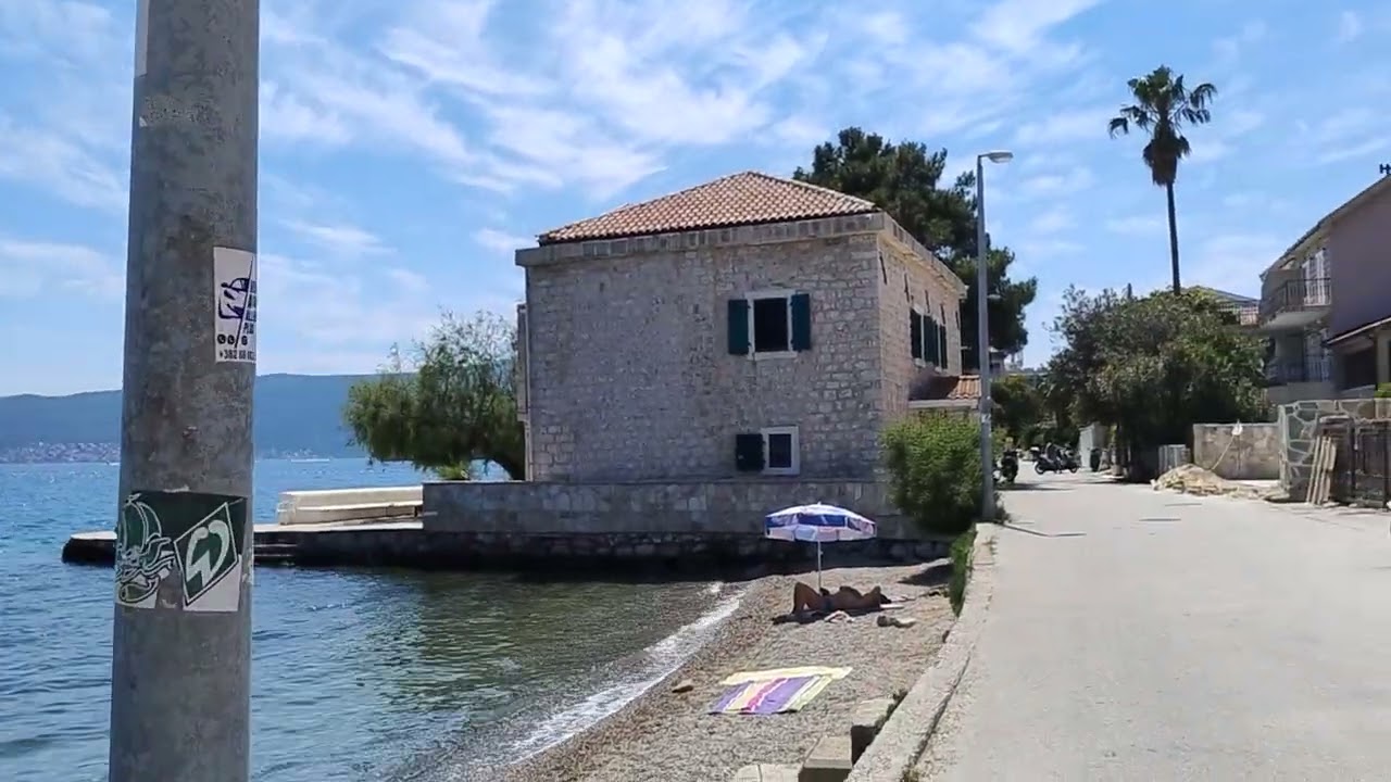 Montenegro Carine hotel Park Bijela Zatoka Kotorska Halinka Rysiek