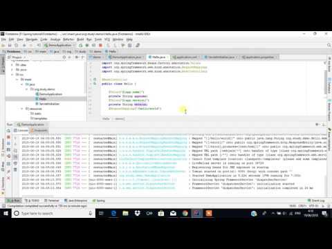 Using application.yml file in SpringBoot Framework - YouTube