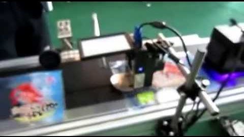 Sojet TIJ UV Inkjet System on non-porous primary packaging