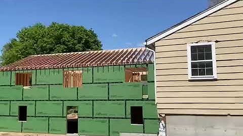 HOME ADDITION: Three cars garage, Master suite, Two bedrooms and common bathroom.