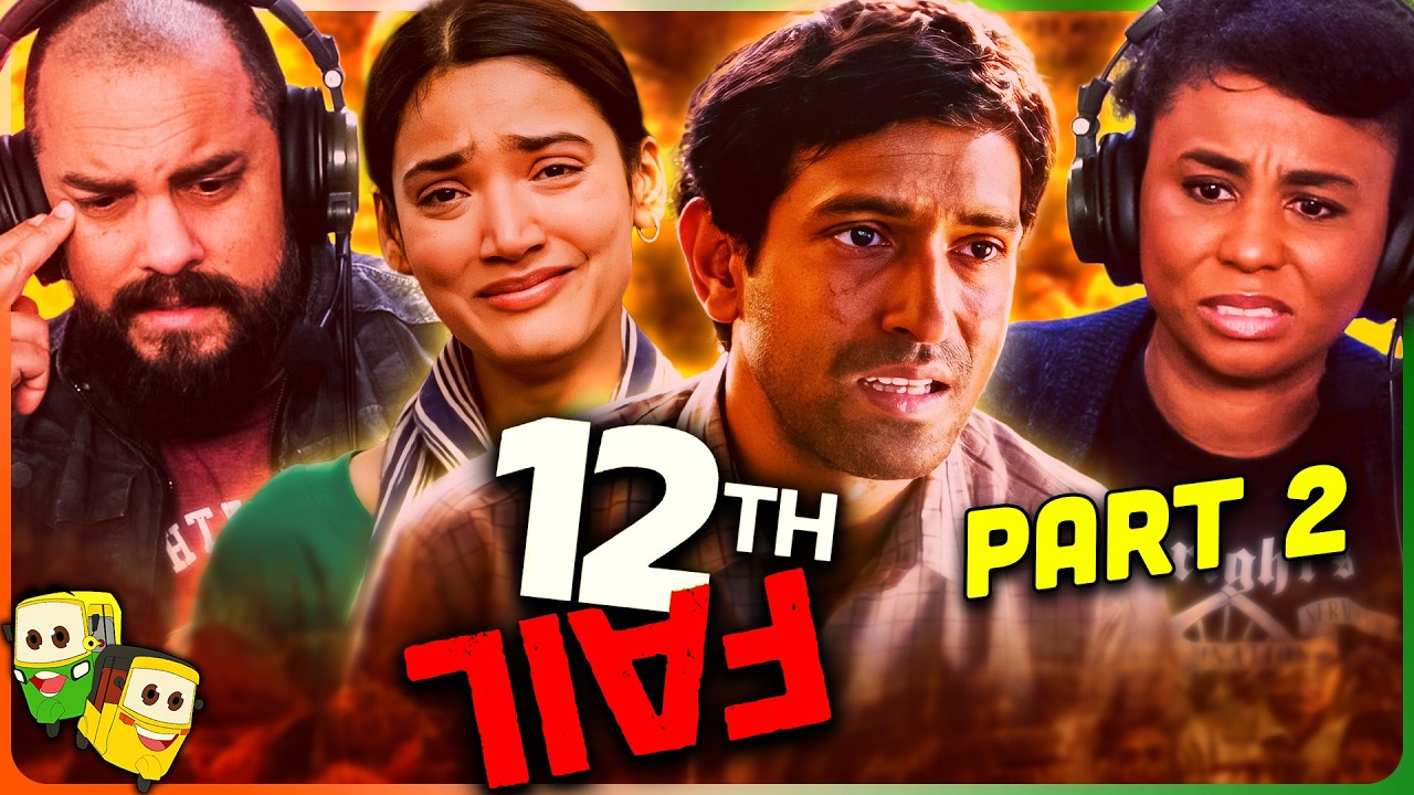 Part 2 - 12th FAIL Movie Reaction! | Vikrant Massey | Medha Shankar