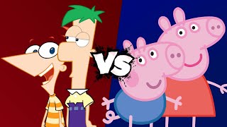 Mugen Battle - Phineasferb Vs Peppa Piggeorge Pig