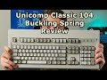 Examen du clavier unicomp classic 104 buckling spring