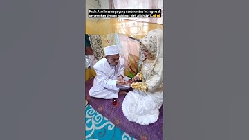 pengantin viral sederhana‼️#pengantinviral #pengantin #nikah #wedding #viraltiktok #salahmusendiri