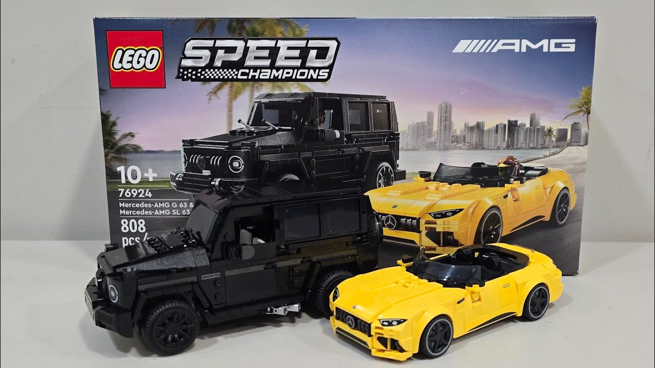 Lego Speed Champions Mercedes AMG 76924 EARLY REVIEW! - YouTube