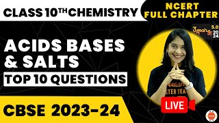 10 Most Important Questions of Acids Bases and Salts From NCERT | CBSE Class 10 Chemistry #CBSE2024 screenshot 5
