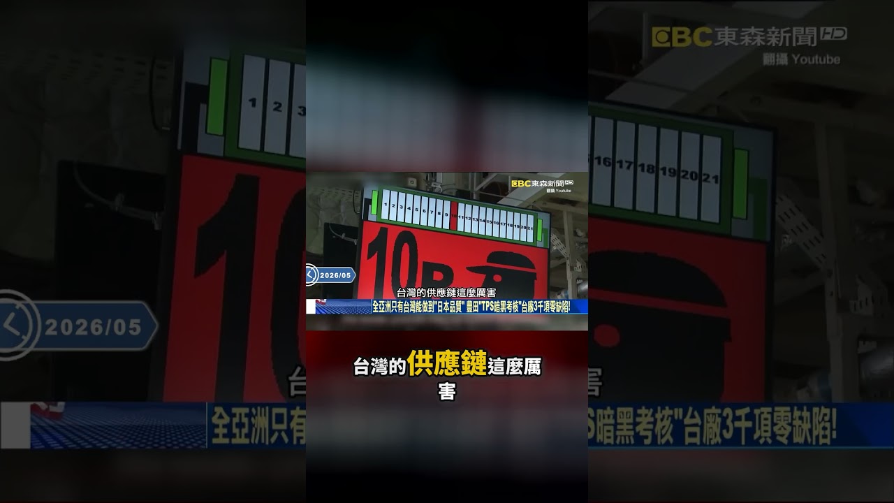 日本車廠「破天荒找上台灣製造」向中國宣戰？！台成「美日抗中關鍵腳色」外銷訂單火熱上看兆元？！【關鍵時刻】張炤和 #shorts