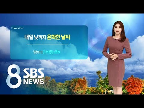 '상강' 지난 뒤 찬바람 강해져…주말 아침 기온 뚝 / SBS
