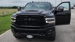 Veja Detalhes visuais da RAM 3500 night Edition modelo atualizado com novo Facelift