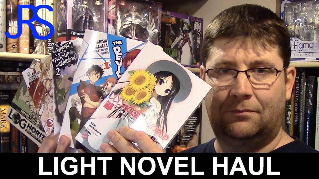 Light Novel Book Haul April 2015 YouTube
