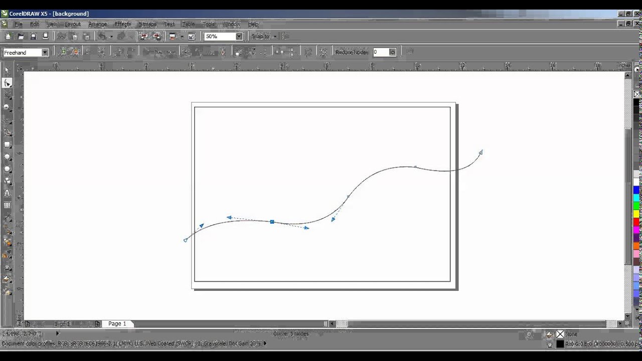 How To Create Background Design In Coreldraw Tamil part 1 - YouTube