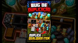 Novo BUG de DUPLICAÇÃO no Minecraft Bedrock