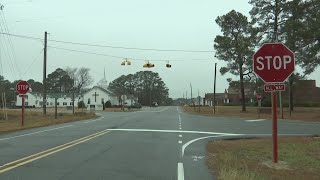 Lenoir Co. implementing a four way stop