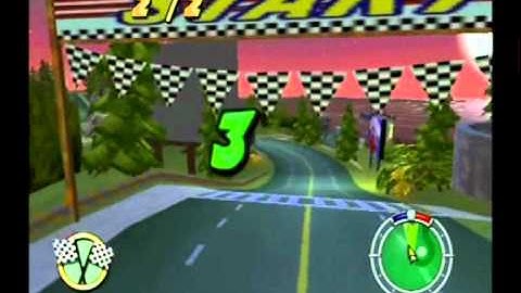 Simpsons Hit and Run Walkthrough: Level 6 - Race 3: Checkpoint Race
