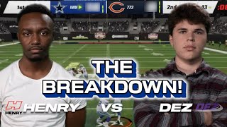THE BREAKDOWN: DEZ VS HENRY MCS FINALS! Madden 23