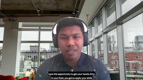 MSc Computer Science Roman Shrestha on work placements
