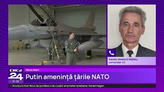 Putin Avertizează Că Rusia Va Doborî Toate Avioanele F-16 Date Ucrainei