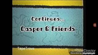 Extremely Rare Boomerang Usa Casper & Friends Continues Bumper 2004-2006