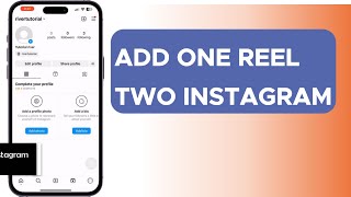 How to add one reel on two instagram accounts