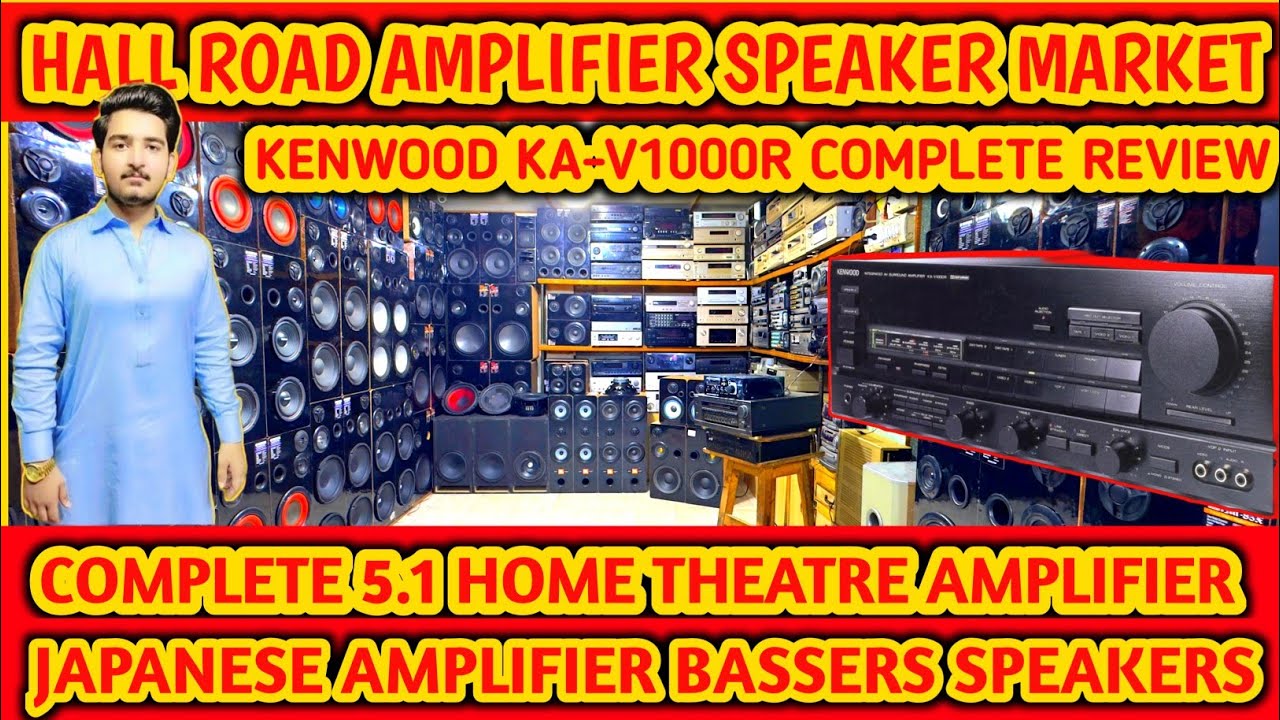 KENWOOD KA V1000R COMPLETE REVIEW l HALL ROAD JAPANESE SPEAKER