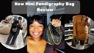 Fendi Fendigraphy Mini (New Size) Hangbag Try-On | Size Comparison | Mod Shots