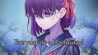 Neoni - DOOMSDAY (Lyrics) [8D Audio Nightcore/Sped Up] | USE HEADPHONES 🎧