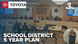 Clark County School District board of Trustees approved a five year strategic plan