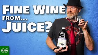 Fine Wine From Store Bought Grape Juice?