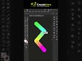 Blend Tool Abstract Gradient Shape 🔥 | Adobe Illustrator Trick | CreateKoro