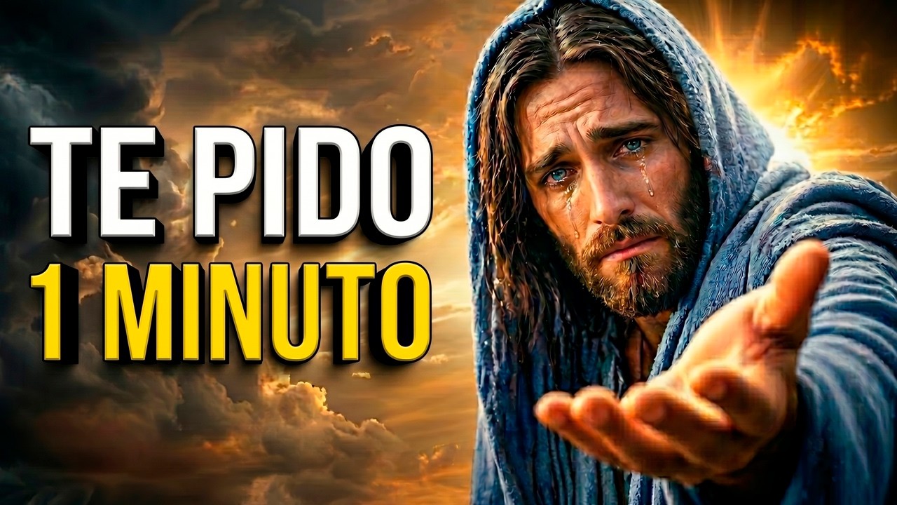 Jesús dice: Te Pido Solo Un Minuto | Mensaje de Dios - YouTube