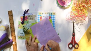 How to make Super Easy Snail Mail Tutorial | Penpal Kit | Etsy | For Sale