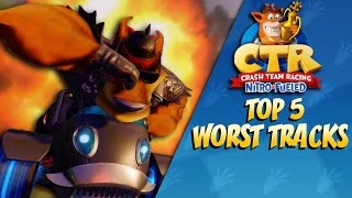 Crash Team Racing: The 5 WORST Tracks