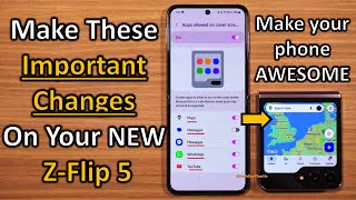 Make Your Z Flip-5 AWESOME By Making These CRUCIAL Changes 😎 screenshot 3