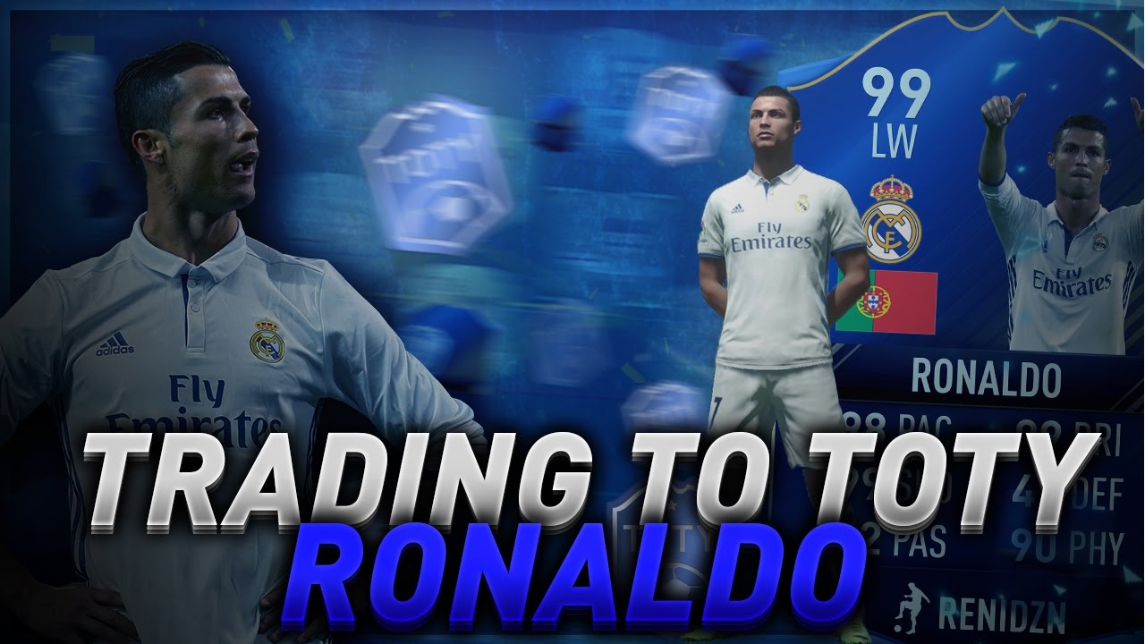 FIFA 17 | TRADING TOTY RONALDO #1 - INSANE PROFIT - YouTube
