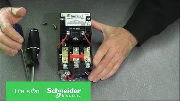 Installing Thermal Units & Auxiliary Contacts on NEMA Type S Starters | Schneider Electric Support