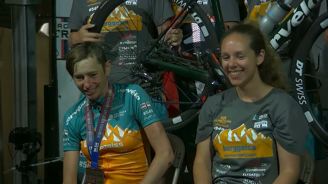 RAAM 2022 Finish Line: 549 - Nicole Reist